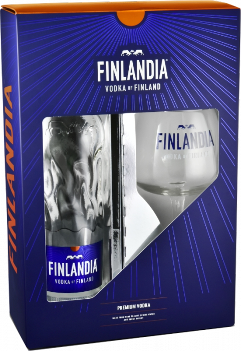 Finlandia Vodka 40% 0,70 L + Pohár Copa Glass