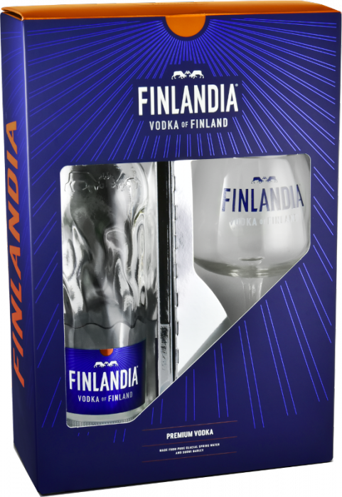 Finlandia Vodka 40% 0,70 L + Pohár Copa Glass