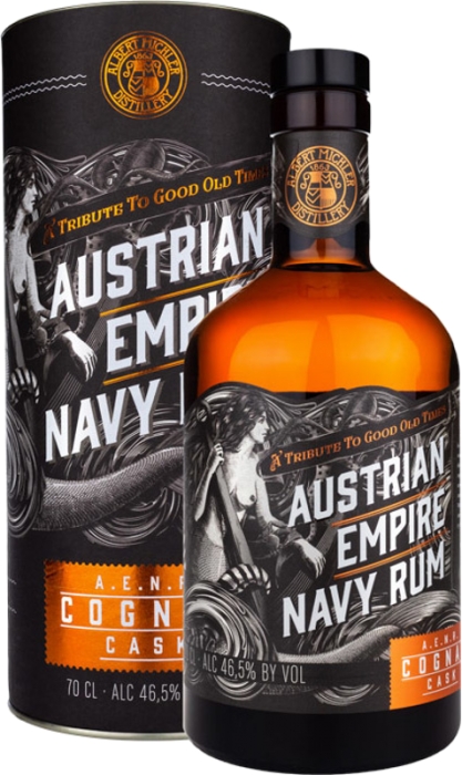 Austrian Empire Navy Rum Cognac Cask 46,5% 0,70 L