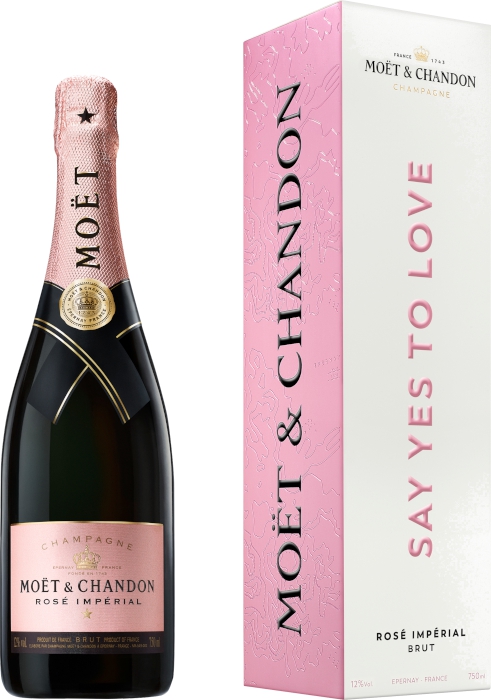 Moet & Chandon Impérial Rosé 12% 0,75 L Gift AYL