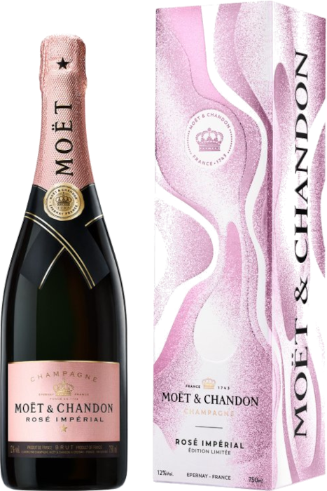 Moet & Chandon Rosé Impérial 12% 0,75 L Gift EOY