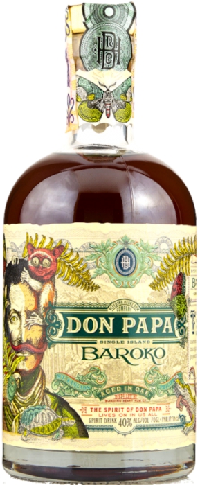 Don Papa Baroko Limited Edition 40% 0,70 L
