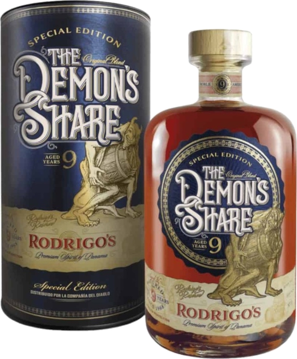 The Demon's Share Rodrigo’s Reserve 9YO 40% 0,70 L Gift