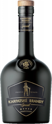 Karpatské Brandy Špeciál Chardonnay 42% 0,70 L