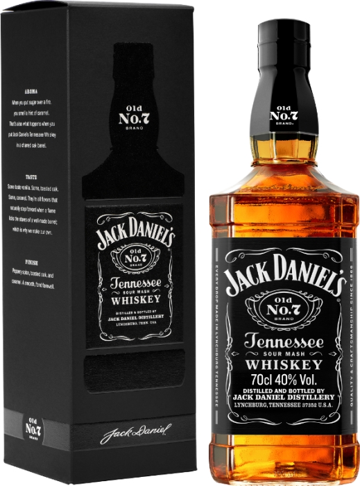 Jack Daniel's 40% 0,70 L Siluet Giftbox