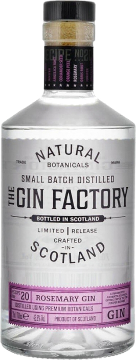 The Gin Factory Rosemary 43,8% 0,70 L