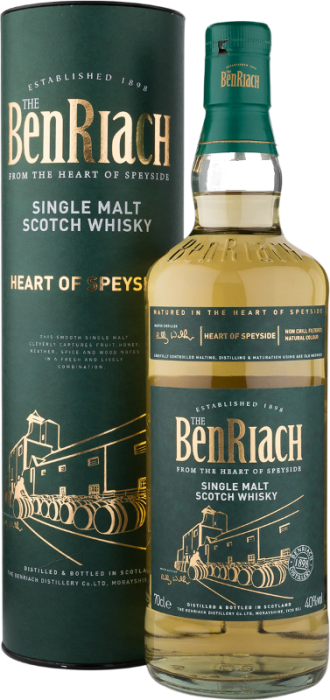 BenRiach Heart of Speyside 40% 0,70 L