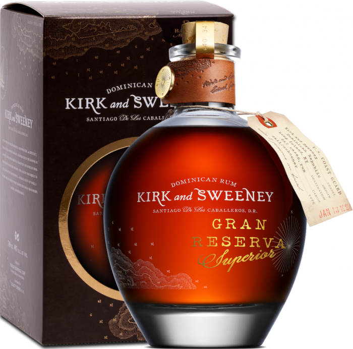 Kirk and Sweeney Gran Reserva Superior 40% 0,70 L Gift