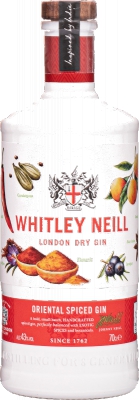 Whitley Neill Oriental Spiced Gin 43% 0,70 L