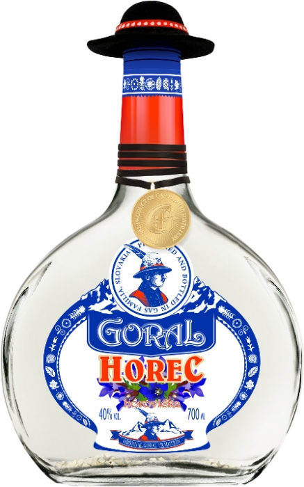 Goral Horec Borovička 40% 0,70 L
