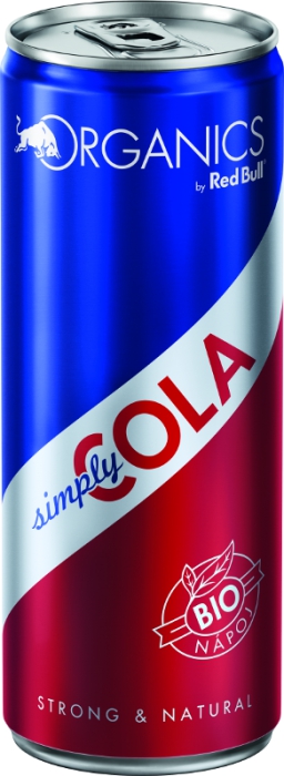 Organics Cola 0,25 L plech