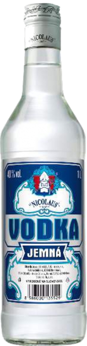 Nicolaus Vodka Jemná 40% 1,00 L