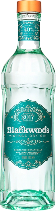 Blackwoods Vintage 2017 Gin 40% 0,70 L