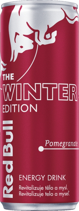 Red Bull Winter Edition (Pomegranate) 0,25 L plech