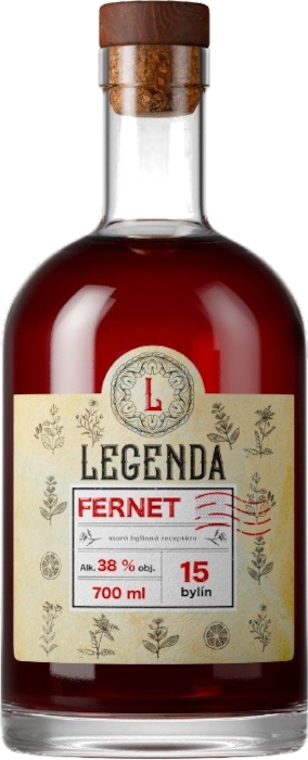 Legenda Fernet 38% 0,70 L