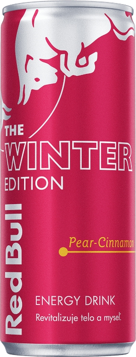 Red Bull Winter Edition (Pear - Cinnamon) 0,25 L plech (Z)