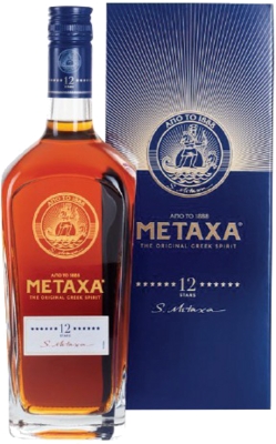 Metaxa 12* v krabičke 40% 0,70 L