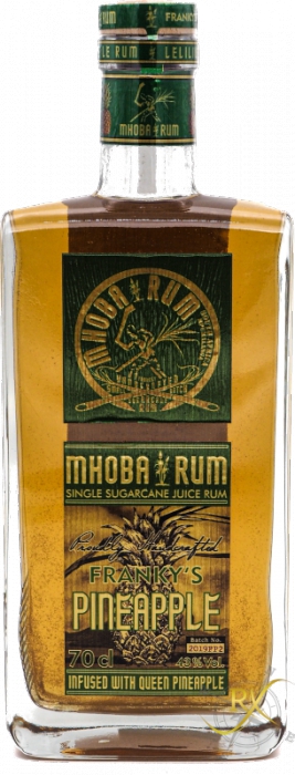 Mhoba Rum Franky`s Pineapple 43% 0,70 L