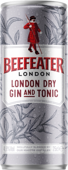 Beefeater London Dry Gin & Tonic 4,9% 0,25 L