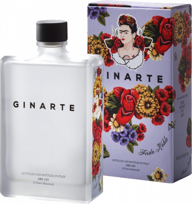Ginarte Dry Gin Frida Kahlo 43,5% 0,70 L