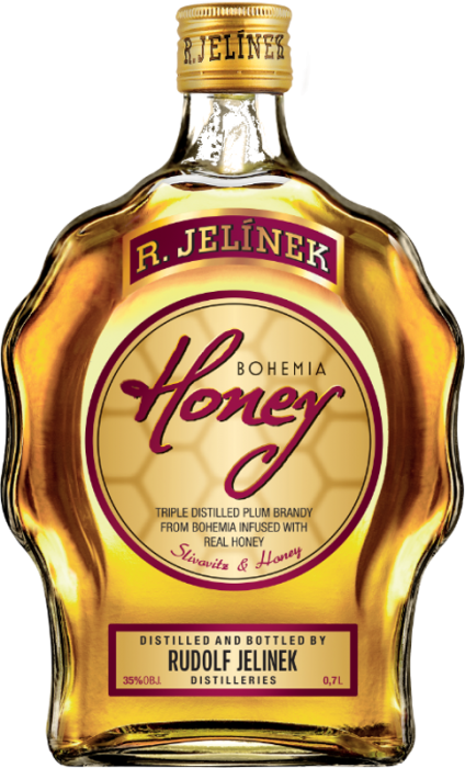 Bohemia Honey budík 35% 0,70 L