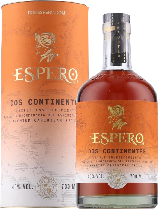 Ron Espero Dos Continentes 40% 0,70 L