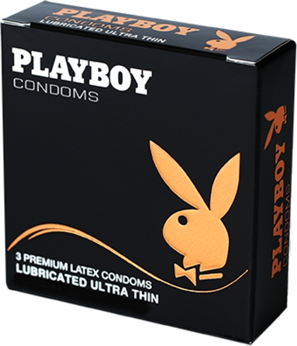 Playboy Condoms Ultra tenké 3ks