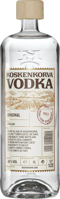 Koskenkorva Vodka 40% 1,00 L