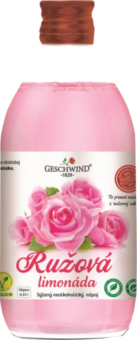 Ružová limonáda Geschwind 0,33 L