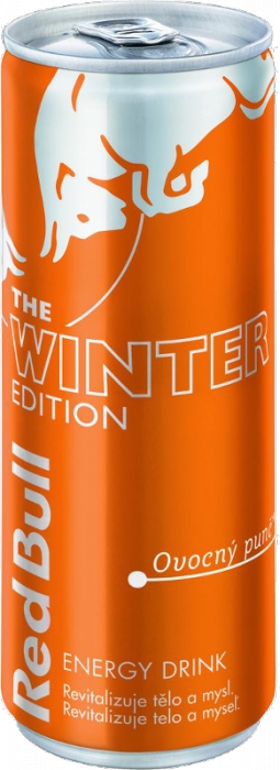 Red Bull Winter Edition (Ovocný punč) 0,25 L plech