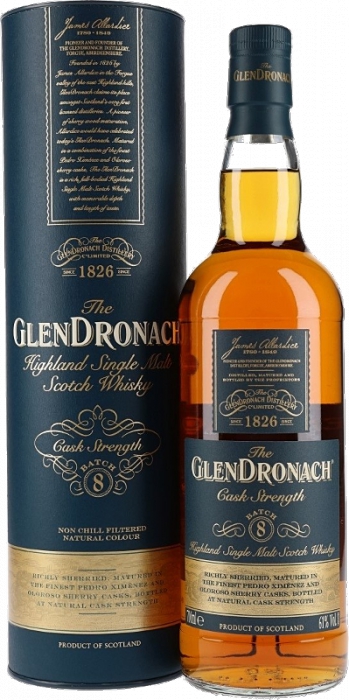 Glendronach Cask Strength 61% 0,7l Batch 8