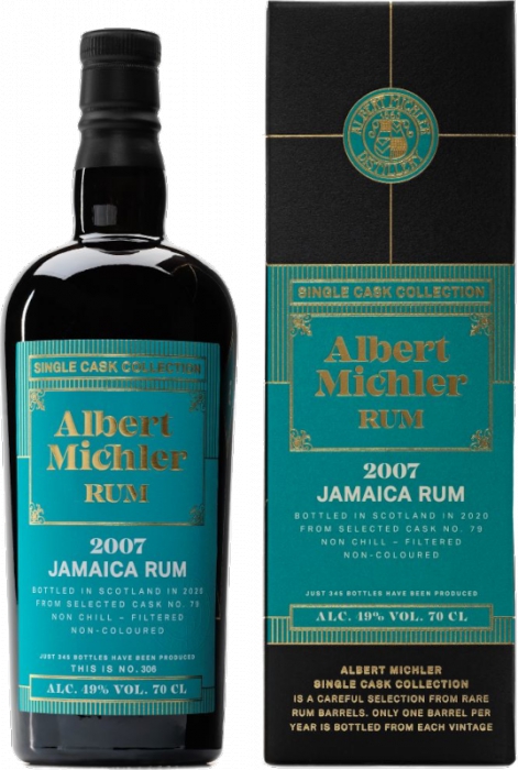 Albert Michler Single Cask Jamaica 2007 12YO 49% 0,70 L
