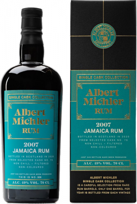 Albert Michler Single Cask Jamaica 2007 12YO 49% 0,70 L