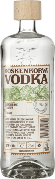 Koskenkorva Lemon Lime Yarrow 37,5% 0,70 L