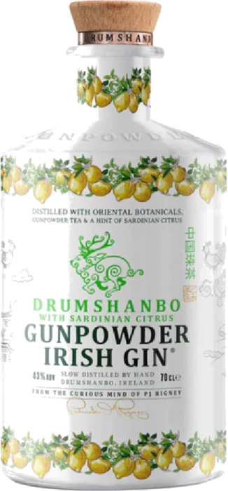 Drumshanbo Gunpowder Sardinian Citrus Gin 43% 0,70 L
