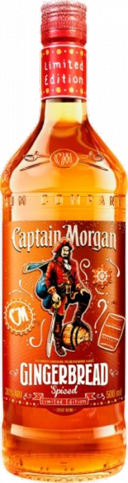 Captain Morgan Gingerbread Spiced 30% 0,50 L