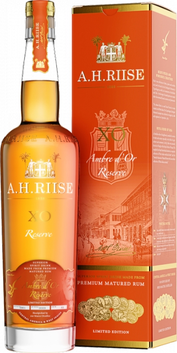 A.H. Riise XO Reserve Ambre d'Or 42% 0,70 L