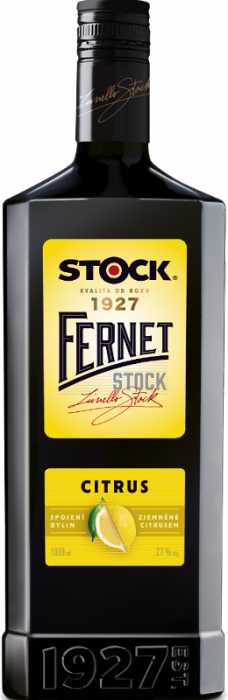 Fernet Stock Citrus 27% 1,00 L