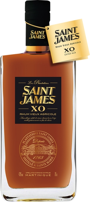 Saint James Vieux XO 43% 0,70 L