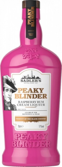 Peaky Blinder Raspberry Rum Cream Liqueur 17% 0,70 L