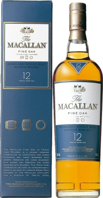 Macallan Fine Oak 12YO Triple Cask Matured 40% 0,70 L